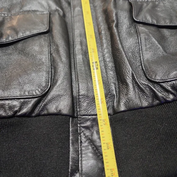 Vintage landing Leather Airforce USA Large Bomber A2 Jacket
